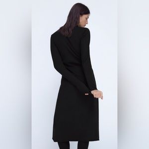 NWT Zara Knit Mock Neck Dress